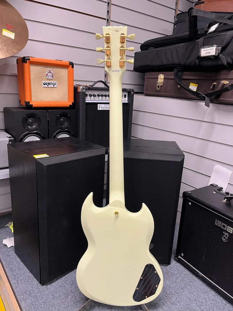 VIintage VS6 Left Handed Electric Guitar - Image 4