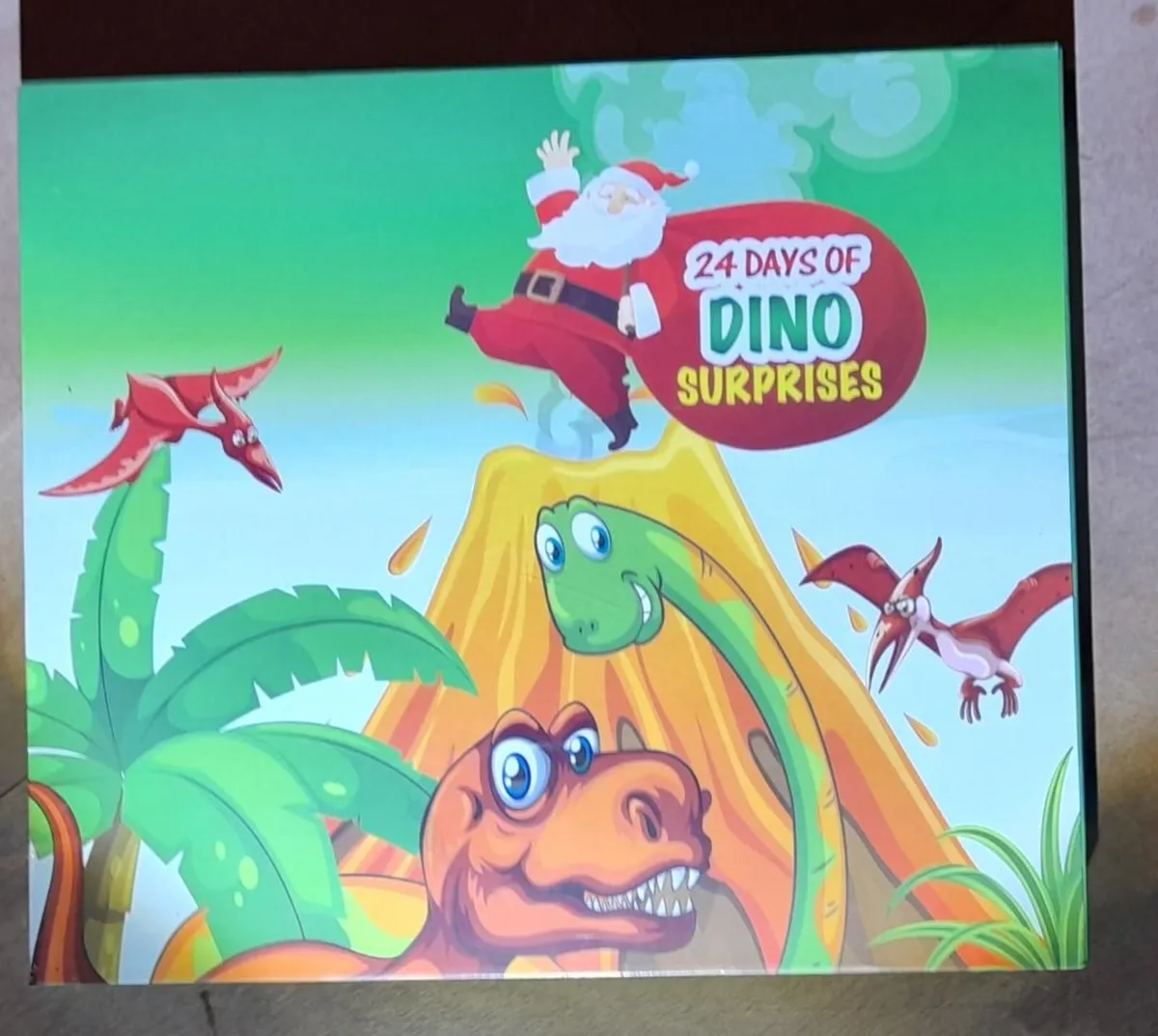 New and sealed:   Dinosaur Advent Calendar