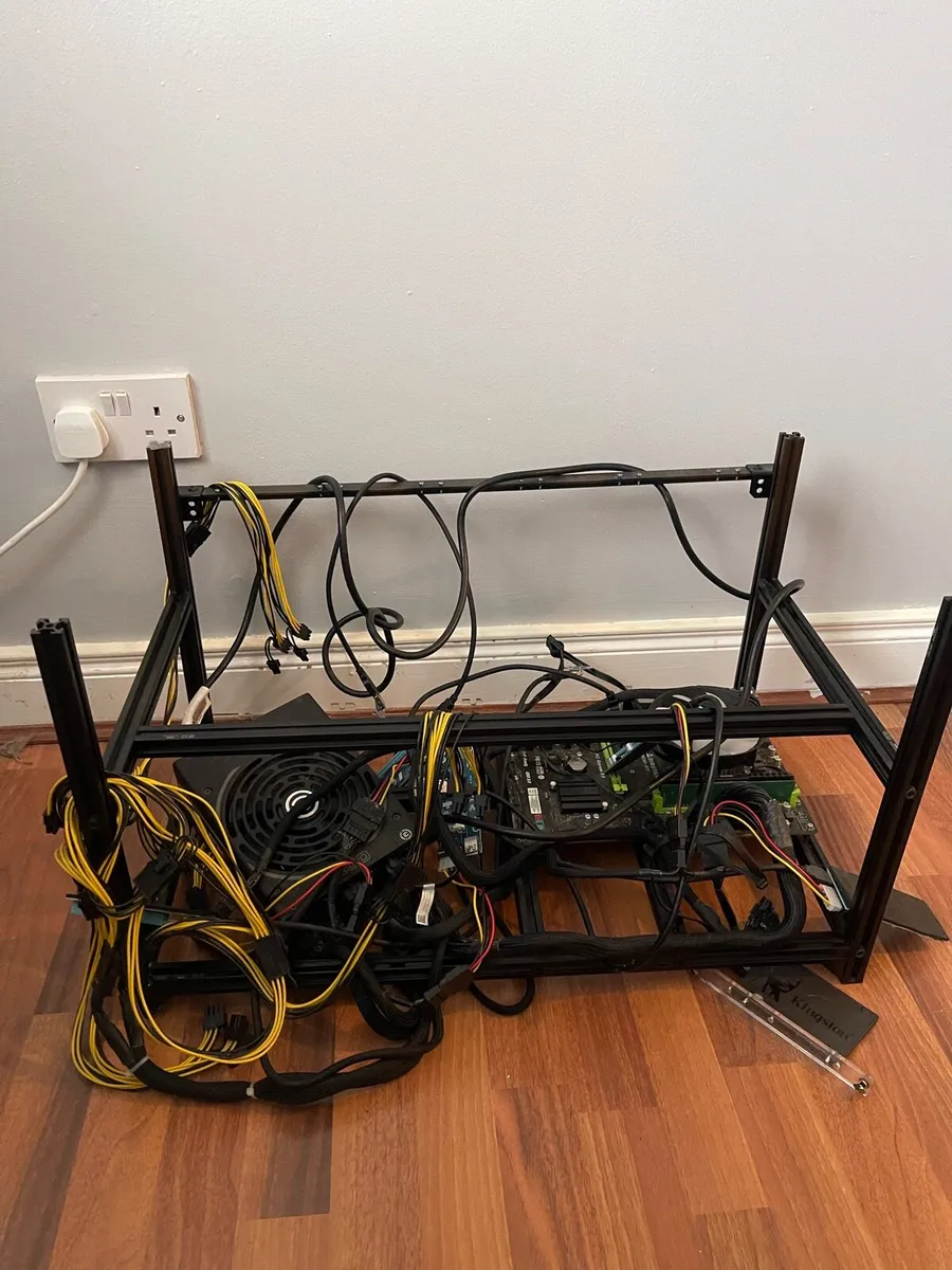 Bitcoin mining rig - Image 1
