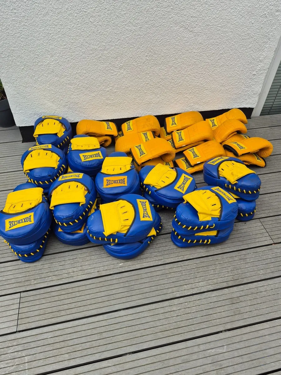 Boxercise Mitts and Pads + 2 Branded Kit Bags - Image 1