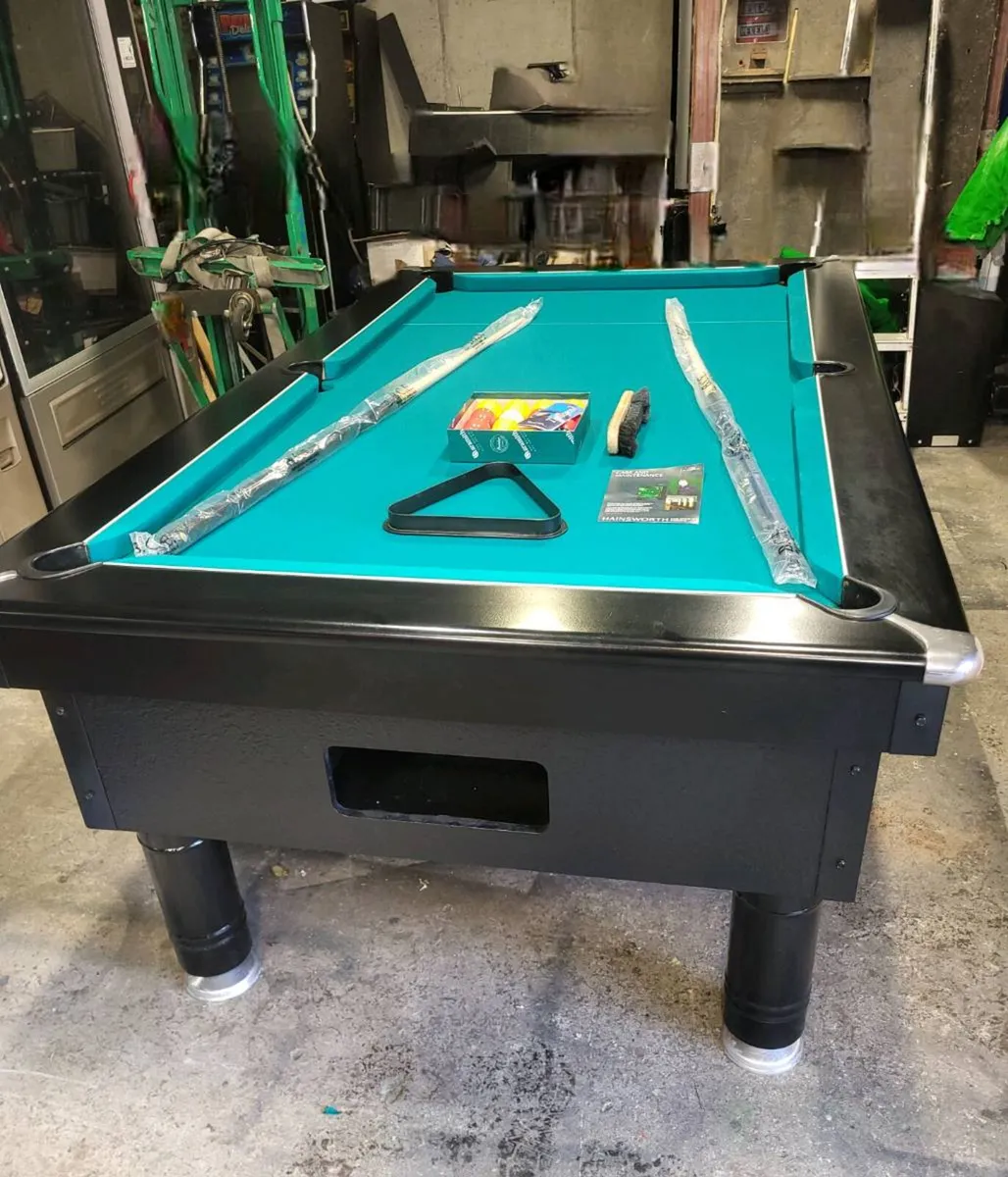 Excel 7x4 pool table in excellent condition - Image 1