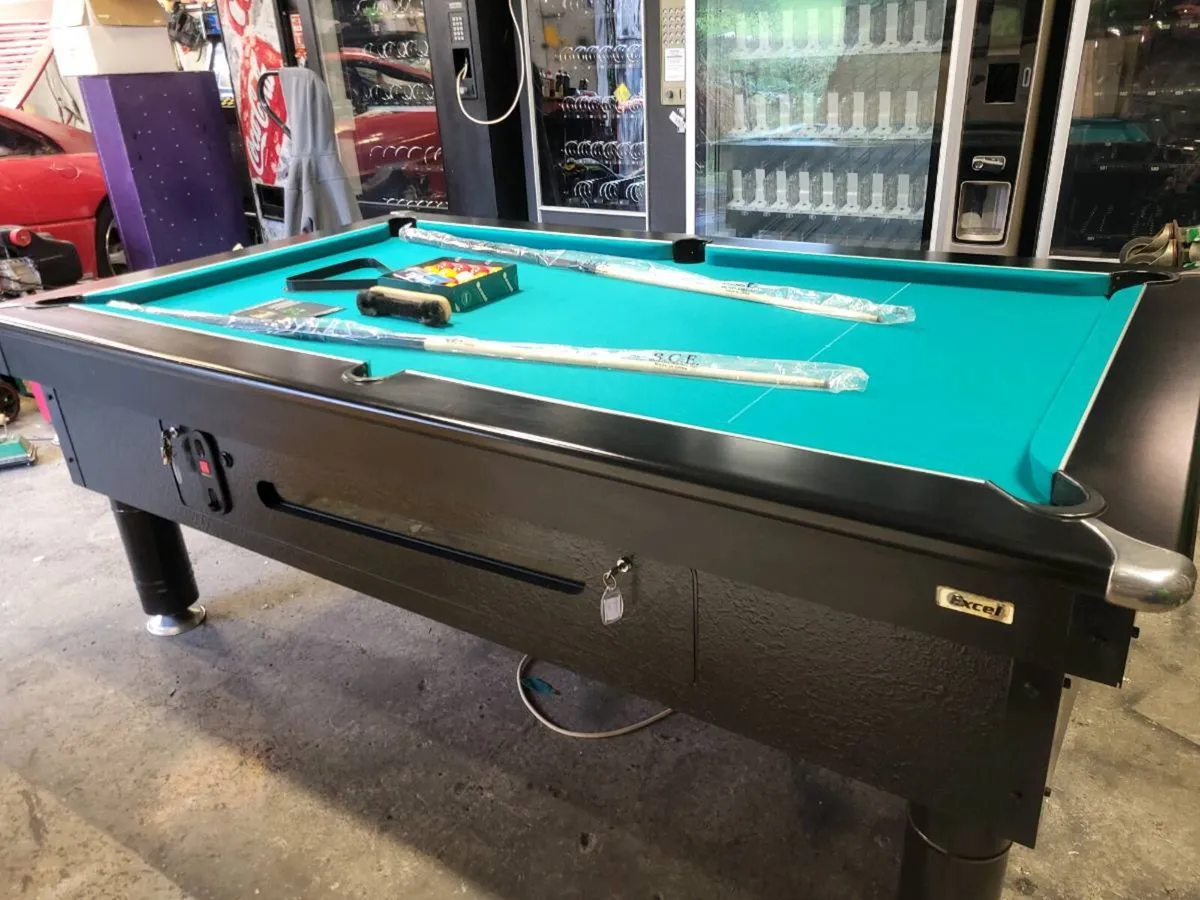 Excel 7x4 pool table in excellent condition - Image 3