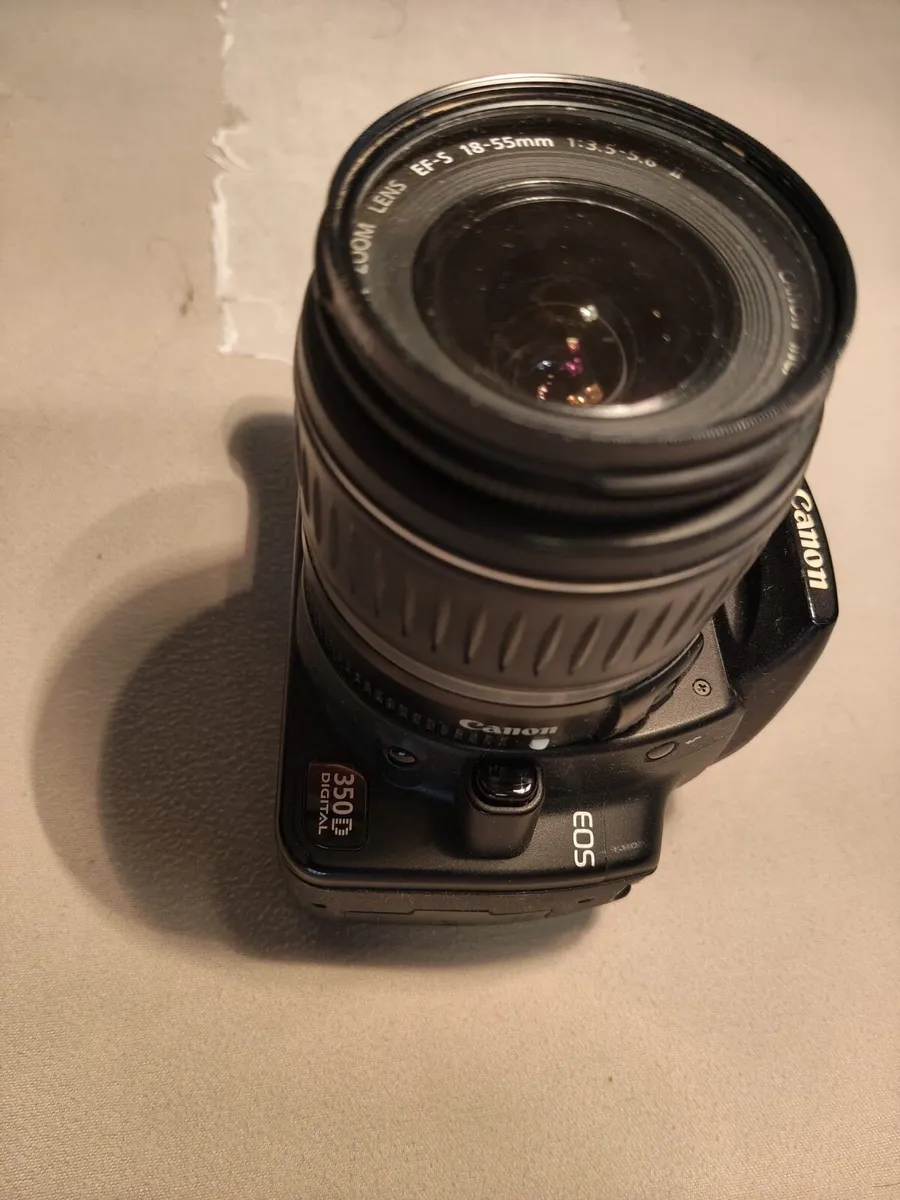 Canon EOS 350D Digital SLR Camera Bundle - Image 2