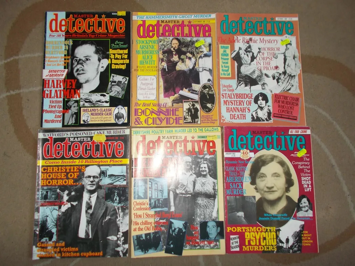 True Crime/Detective Magazines Lot - Image 3