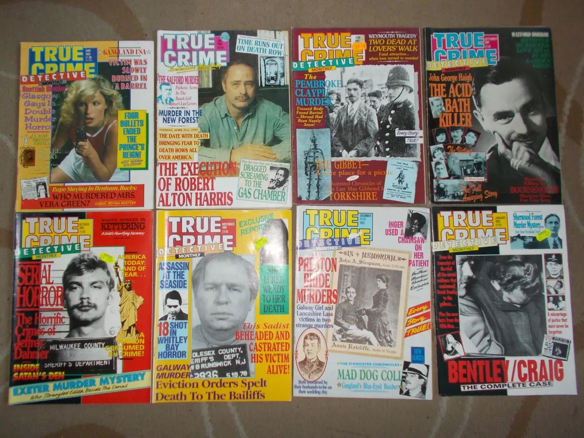 True Crime/Detective Magazines Lot - Image 4