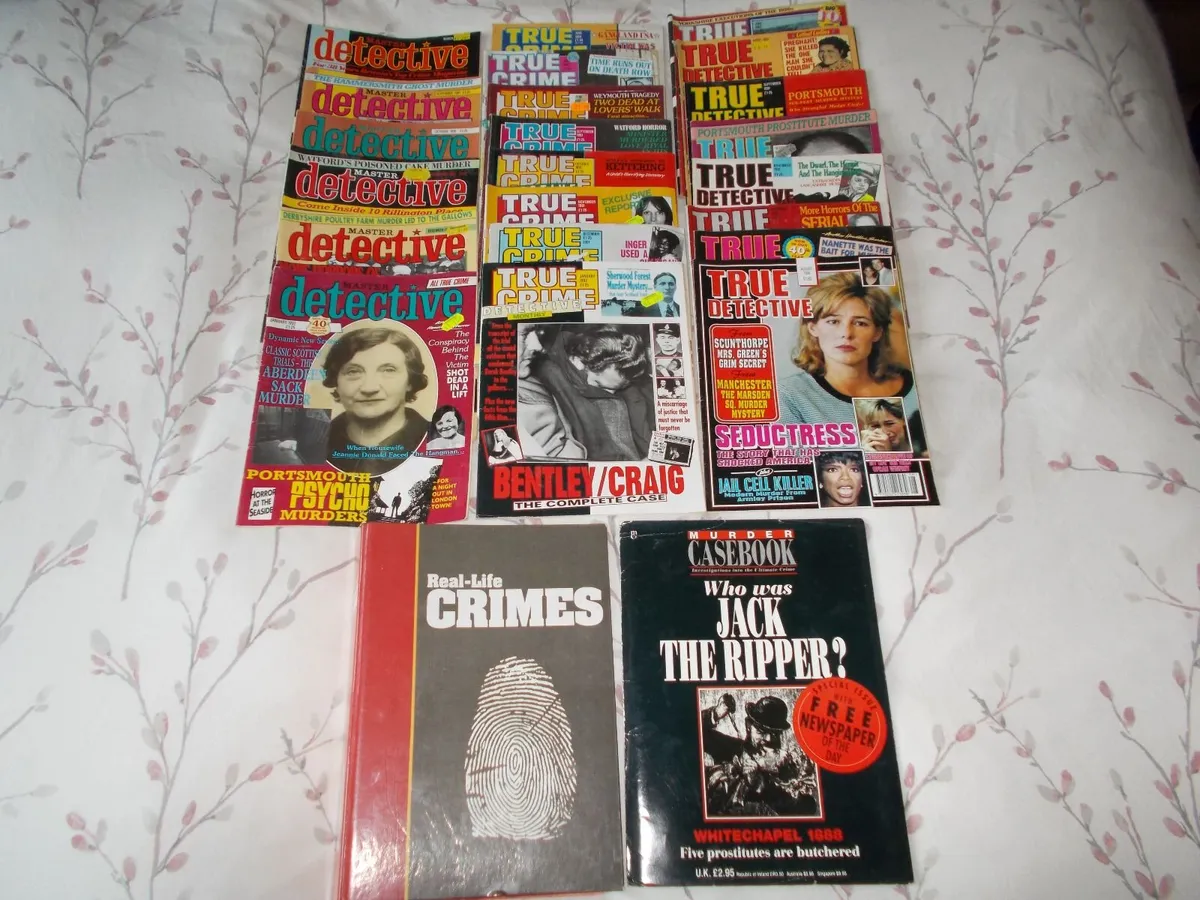 True Crime/Detective Magazines Lot - Image 1