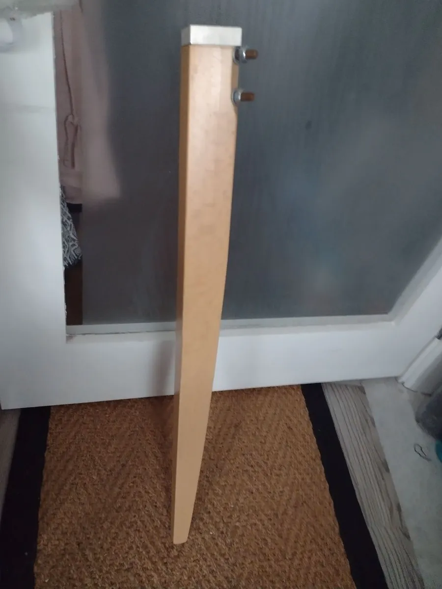 Oak table legs H;74cm - Image 1