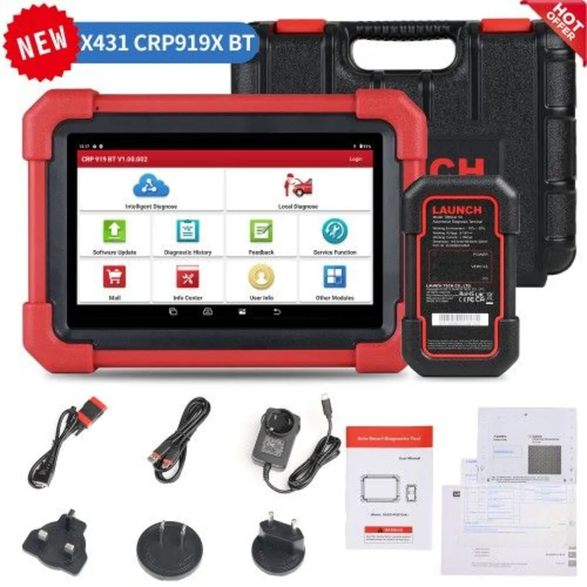 LAUNCH CRP919E BT+LAUNCH VSP600 Videoscope - Image 2