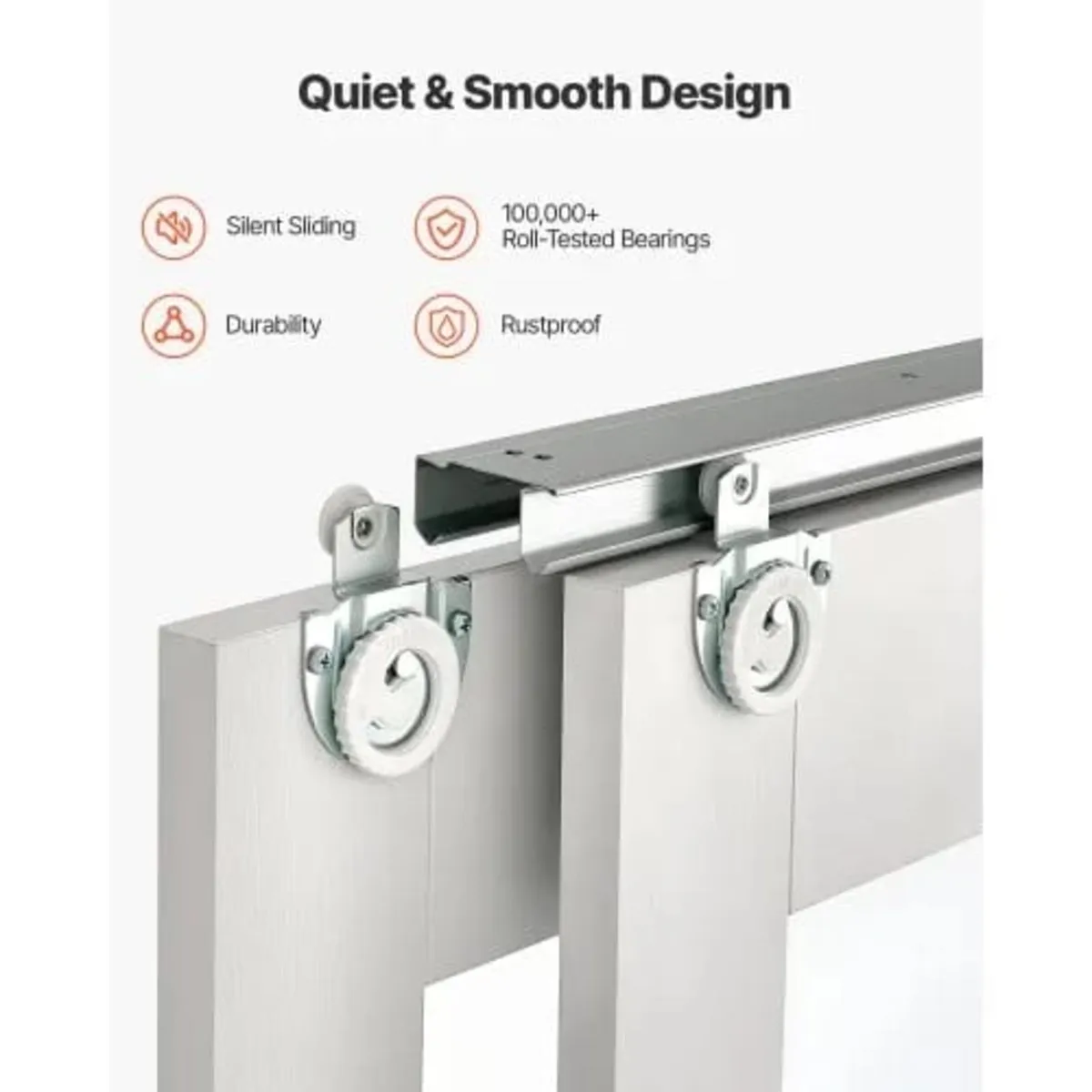 Sliding Closet Door, 1524mm (Double 787mm) x 2032 - Image 3