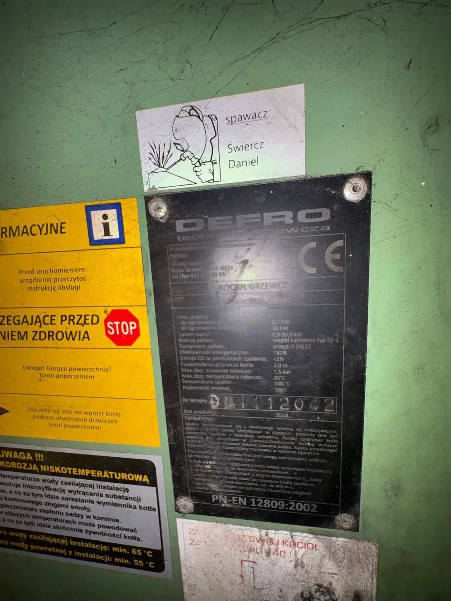 Solid/Multi Fuel Boiler 30kw - Image 1