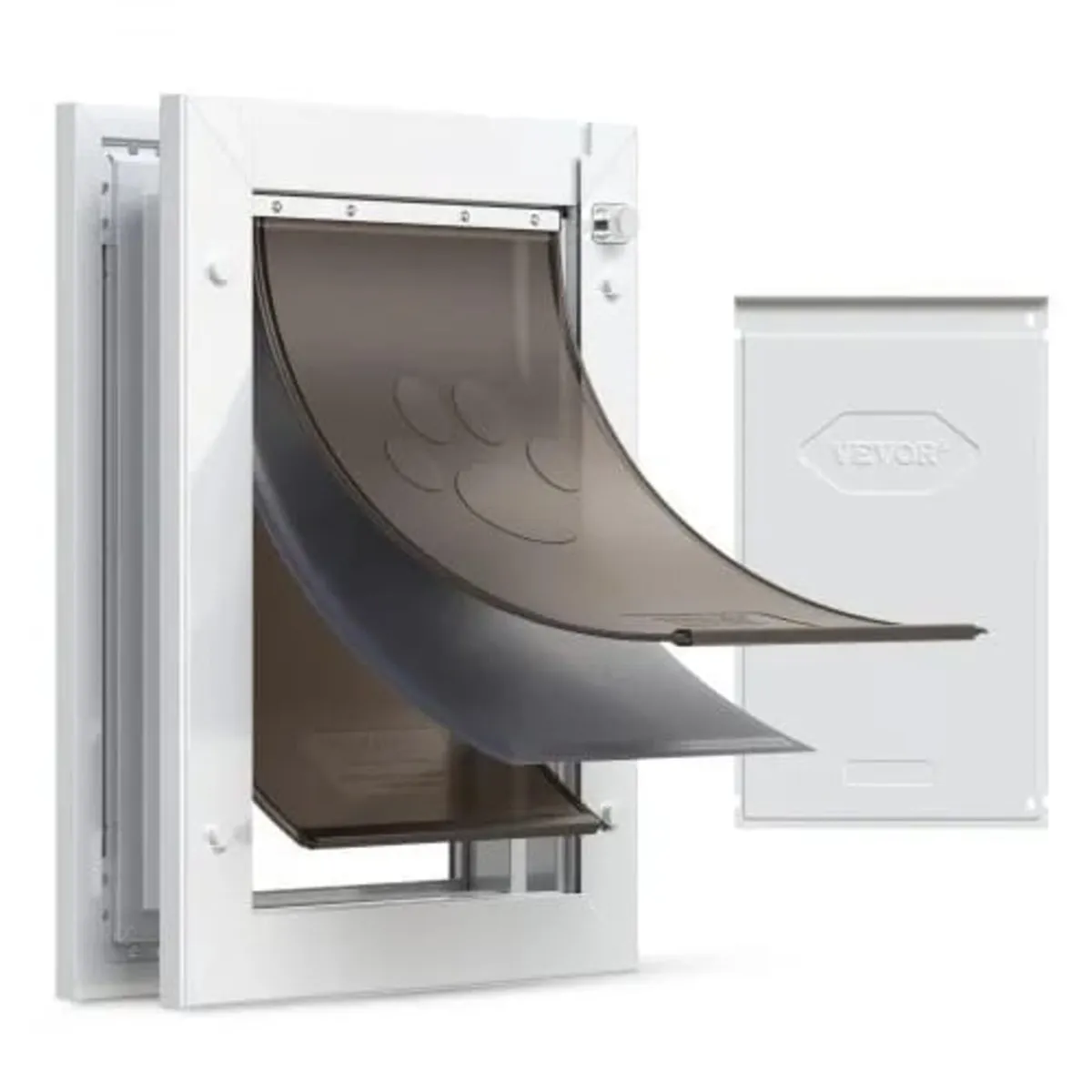 Pet Door, Medium, with Three Magnetic Flaps and Me - Image 1