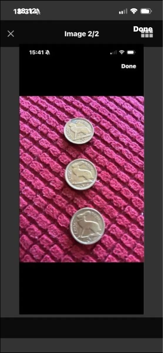Irish Leath Reul/ 3D Coins - Image 1