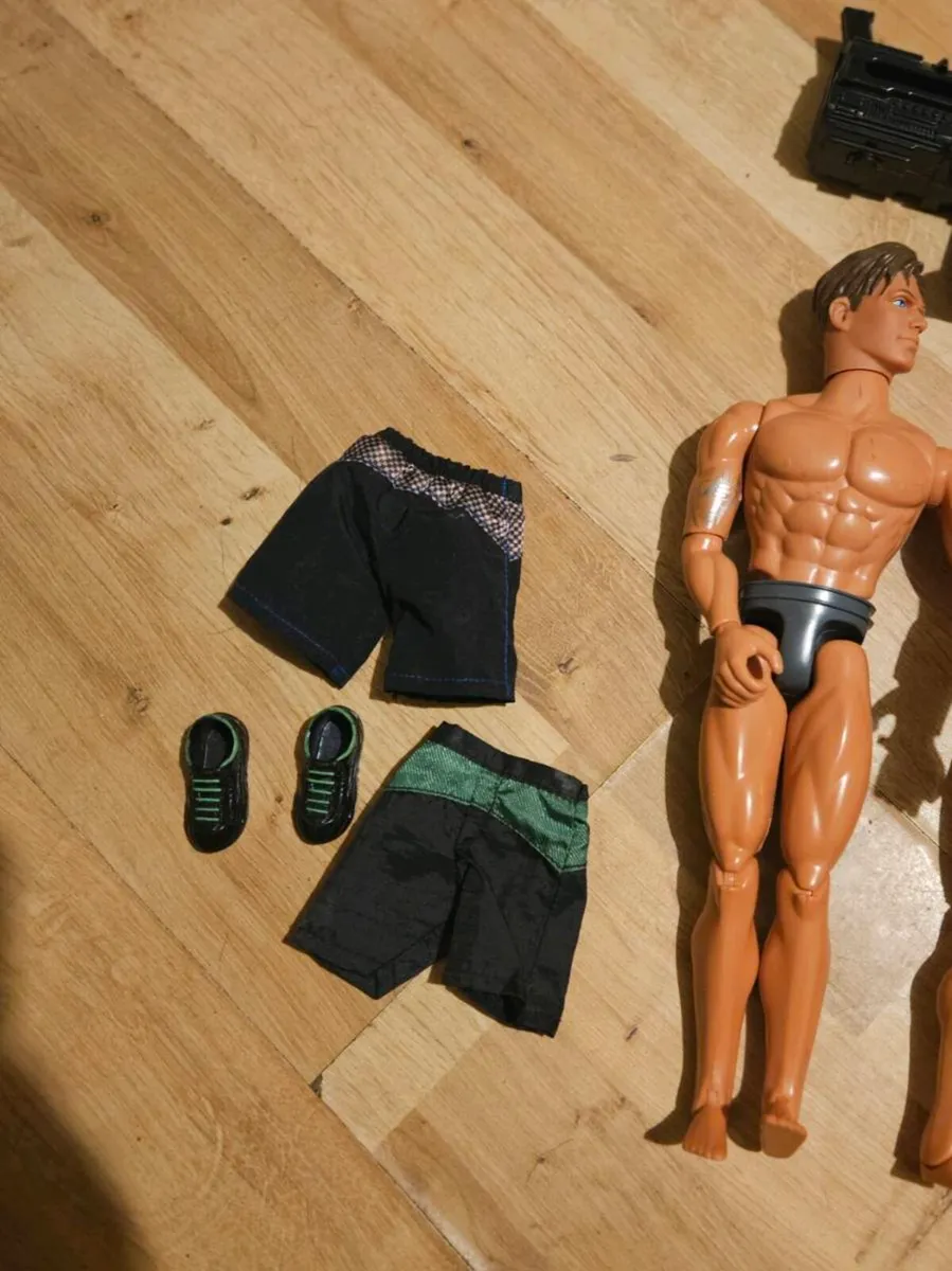 2 Max Steel Dolls with Accessories - Image 2