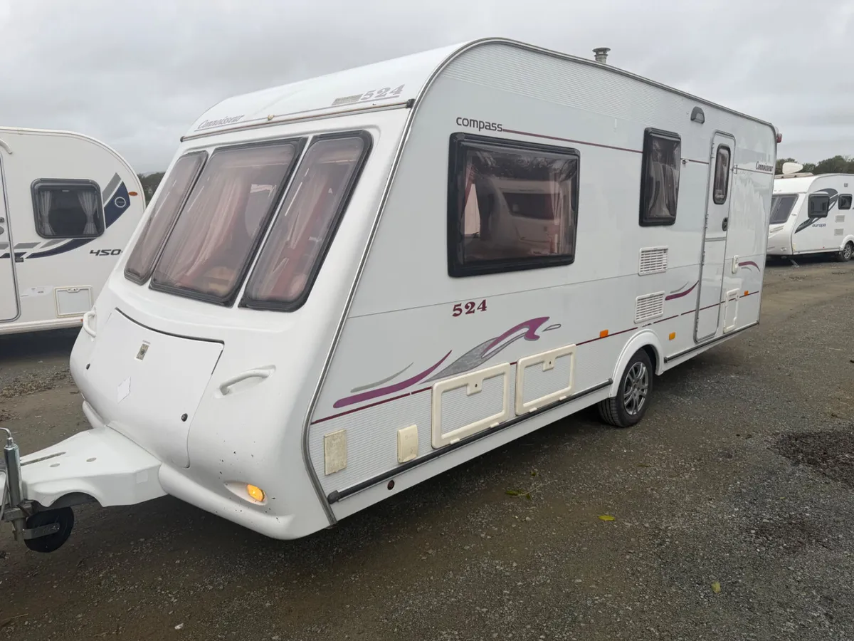 Compass Connoisseur 524 – 4 Berth Caravan - Image 1