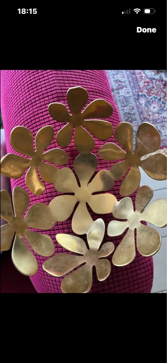 Vintage Brass Fruit Bowl - Image 4