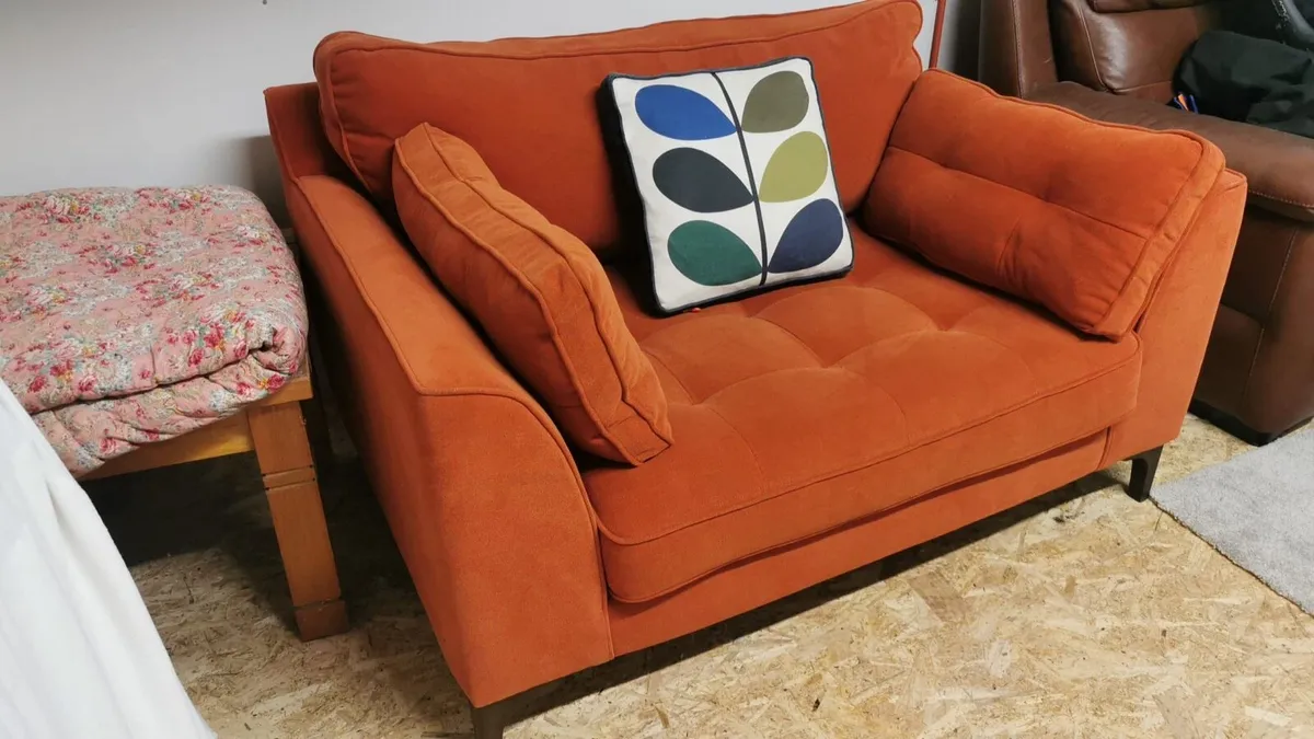 Orla Kiely Snuggler Chair Sofa Couch - Image 1