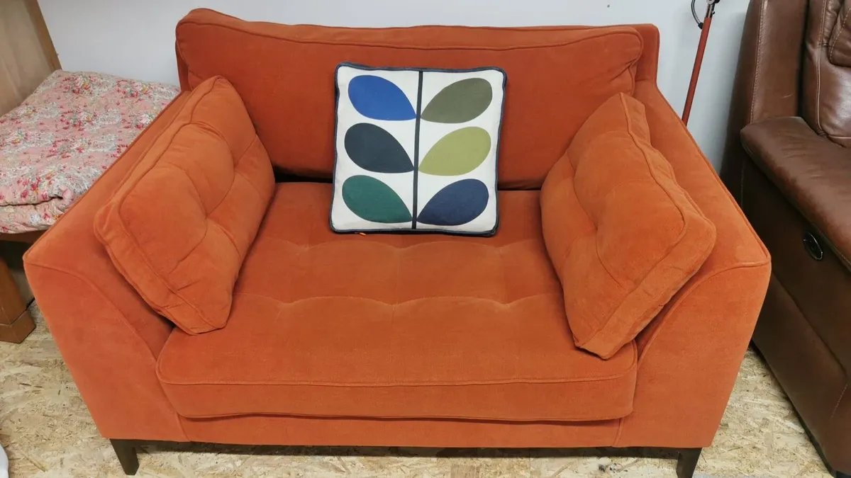 Orla Kiely Snuggler Chair Sofa Couch - Image 2