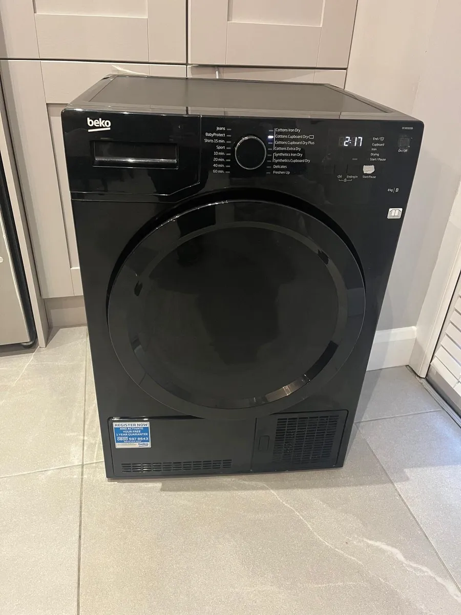 Beko 8kg condenser tumble dryer - Image 1