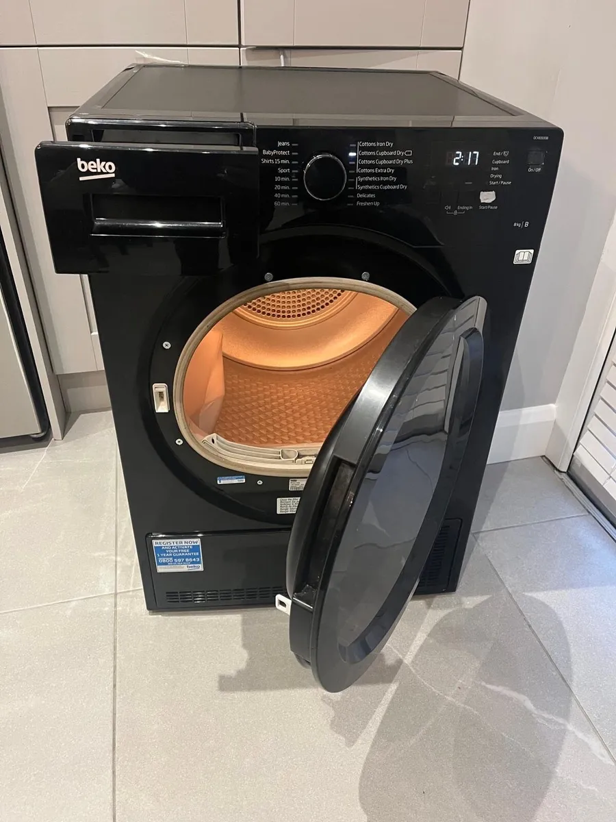 Beko 8kg condenser tumble dryer - Image 2