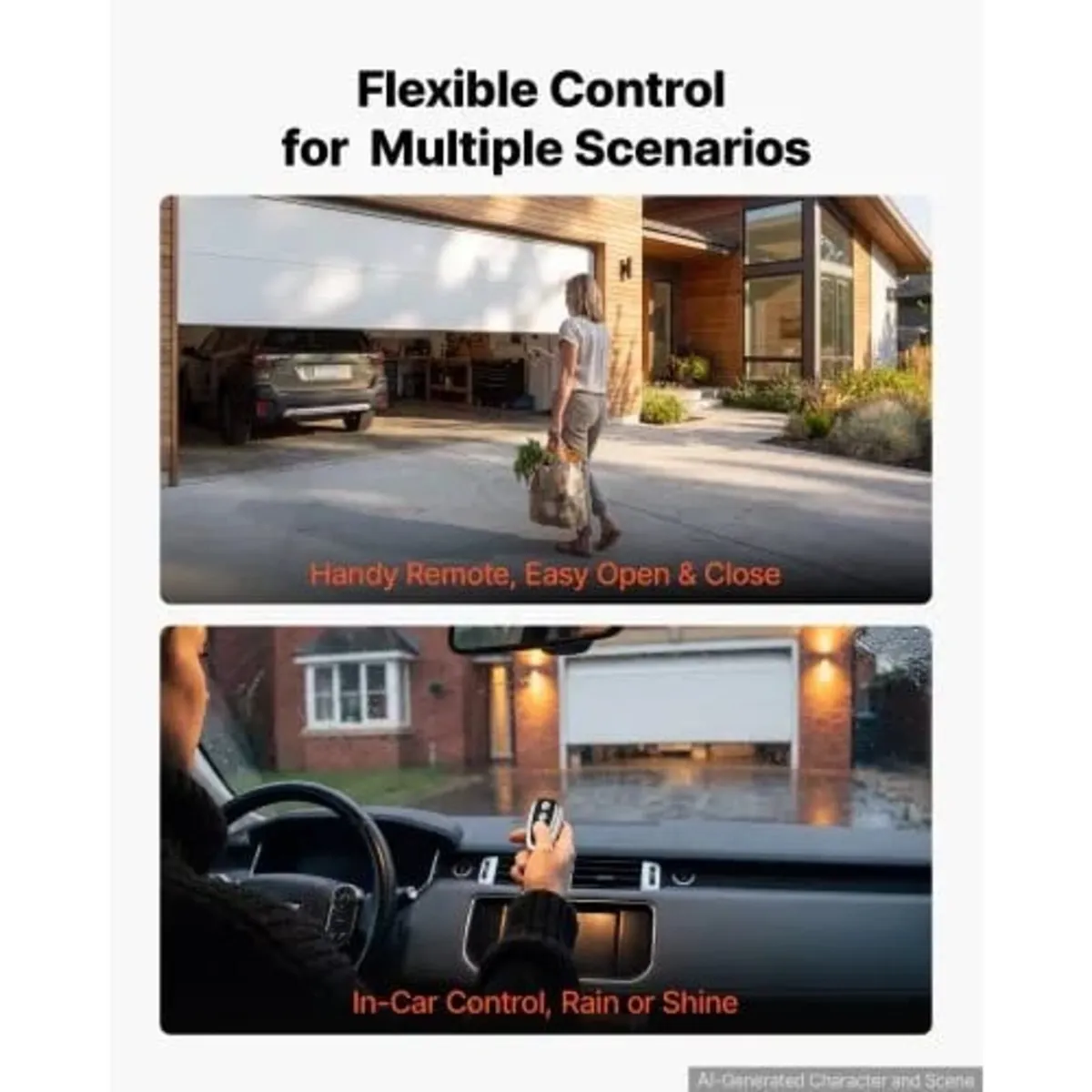 Garage Door Opener 1000N Pulling Force Heavy Duty - Image 2