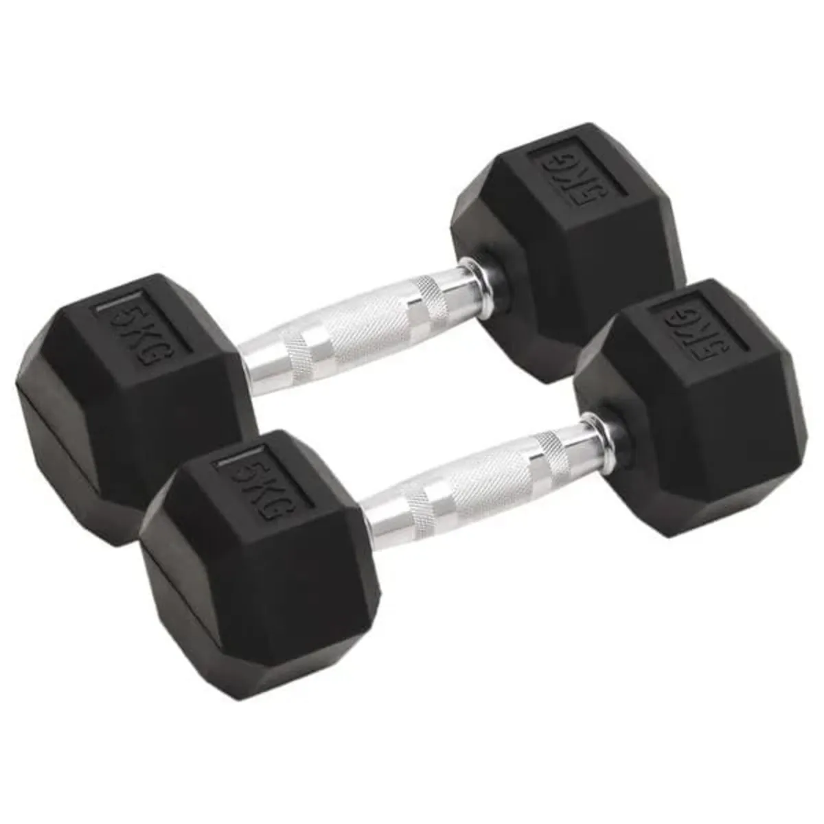 Dumbbells 2 pcs 5 kg Total Cast Iron

Description - Image 1