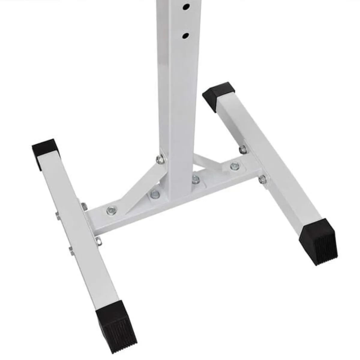Barbell Squat Rack with Barbell and Dumbbell Set 6 - Image 3