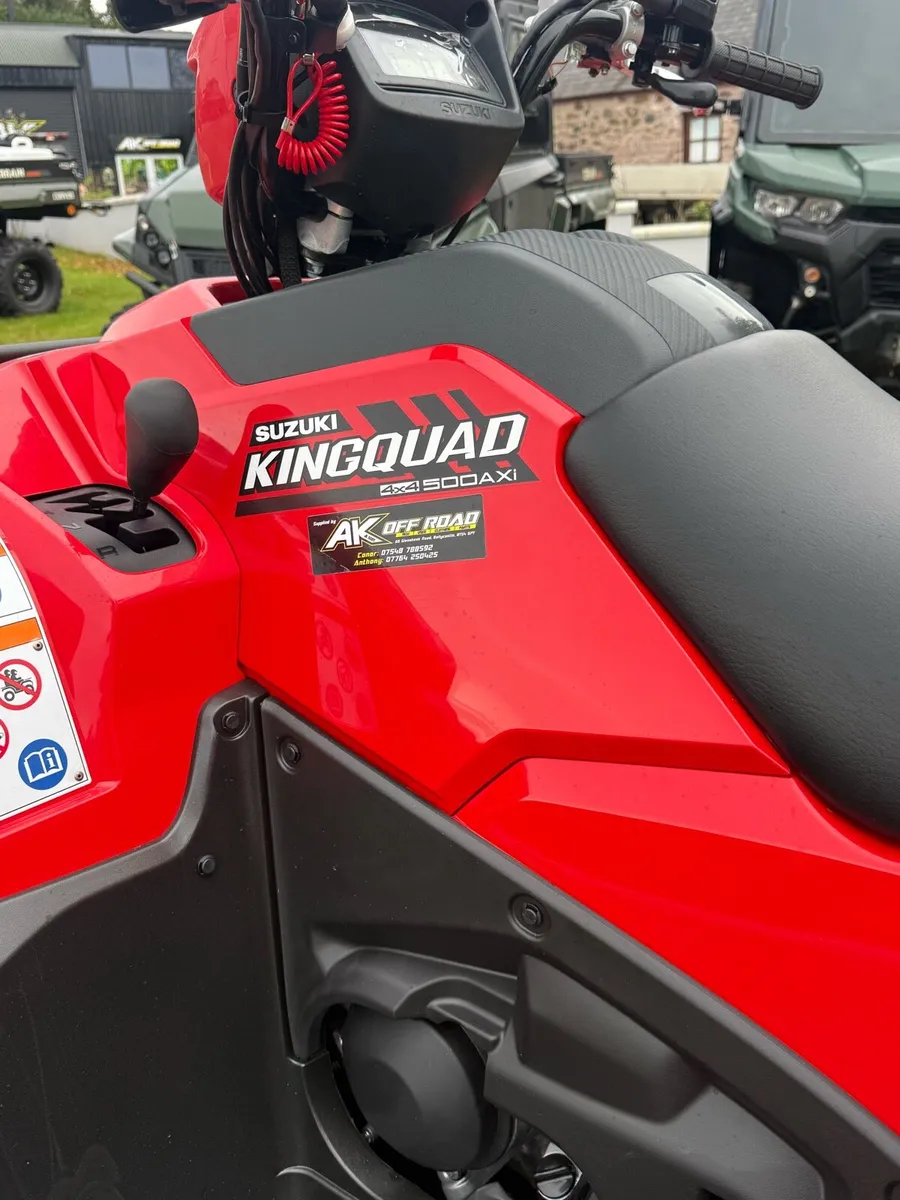 NEW Suzuki King quad 500 - Image 4