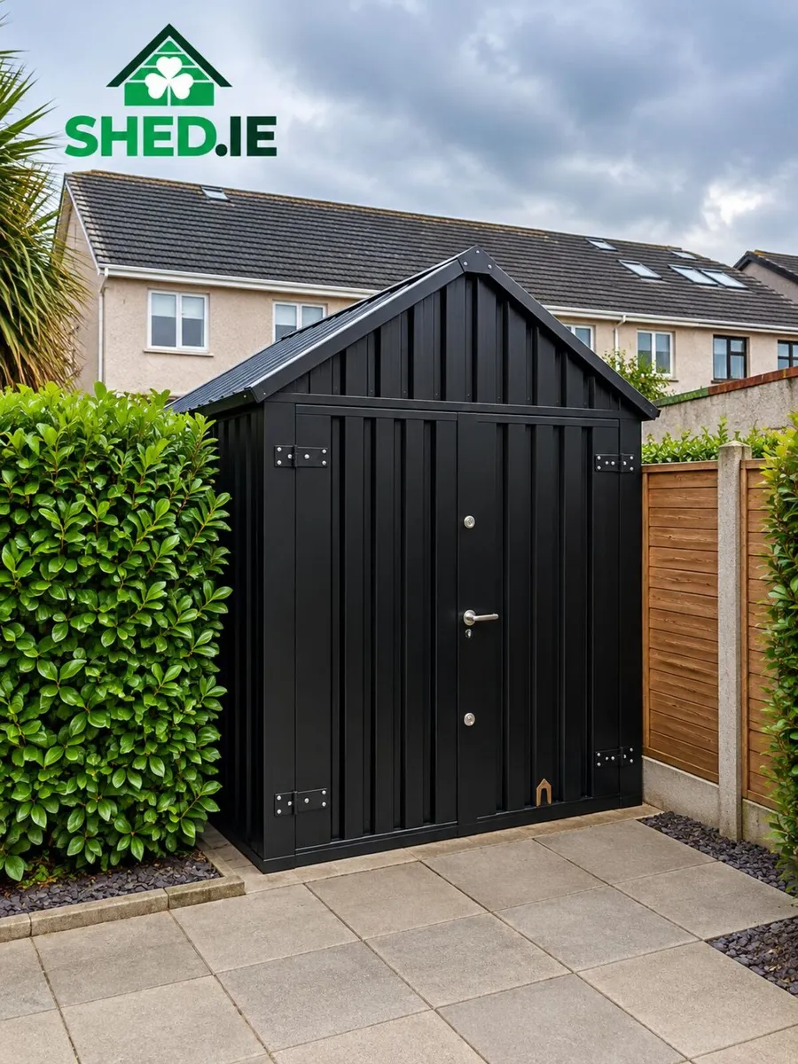 Steel Garden Shed with Self Foundation–2 Sizes - Image 1