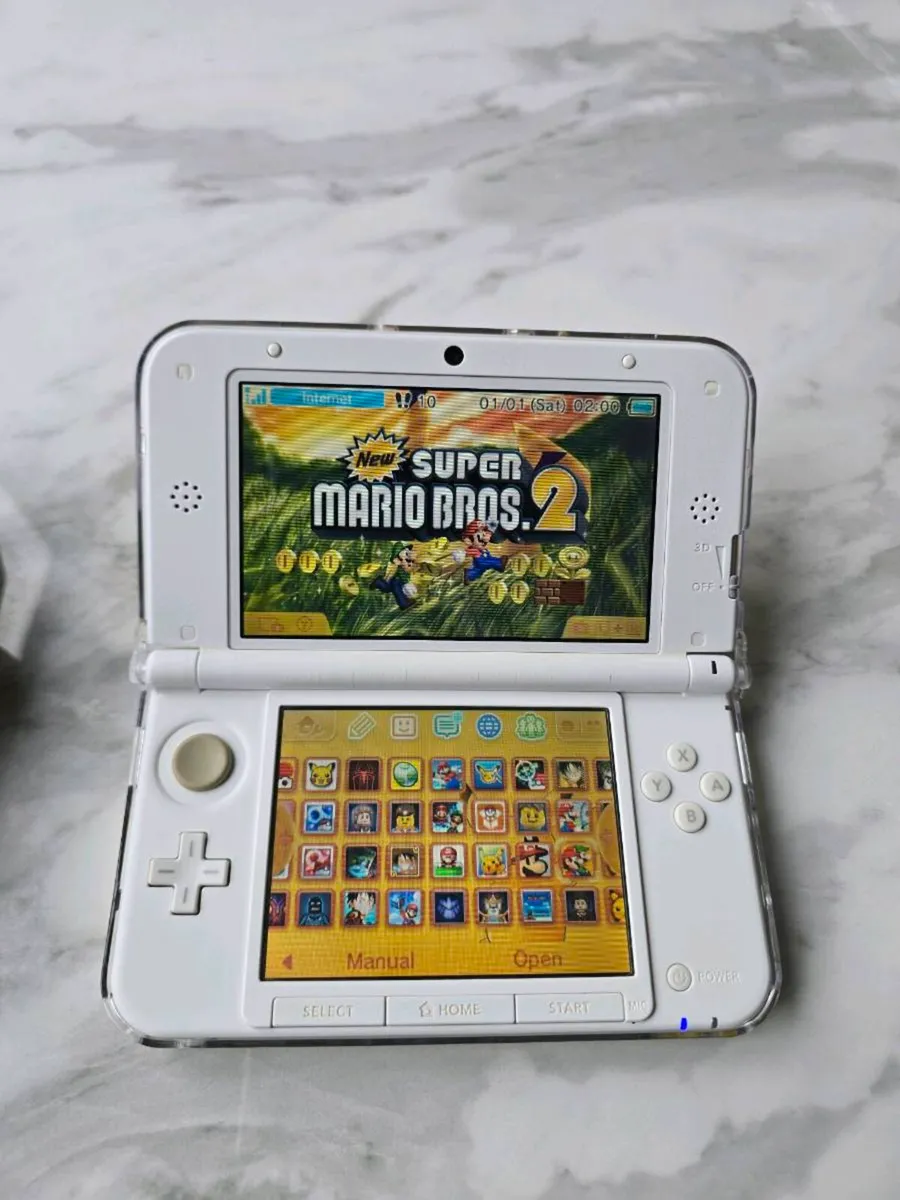 Nintendo 3ds xl modded rare pikachu - Image 3