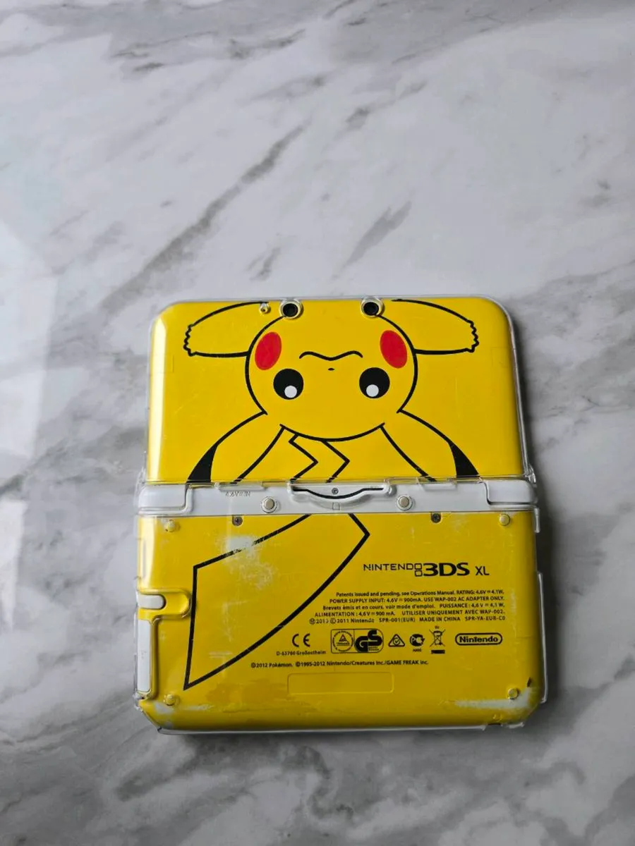 Nintendo 3ds xl modded rare pikachu - Image 4
