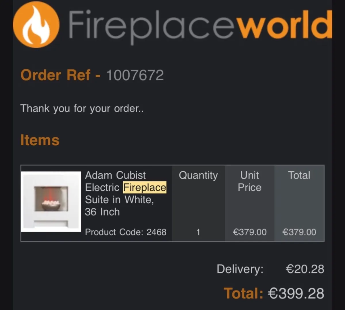 Electric fireplace - Image 2