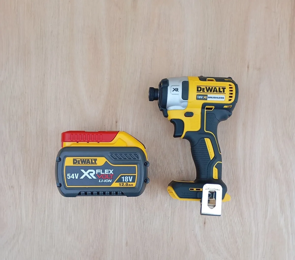 DeWalt Impact Driver & Battery (New) - Image 1