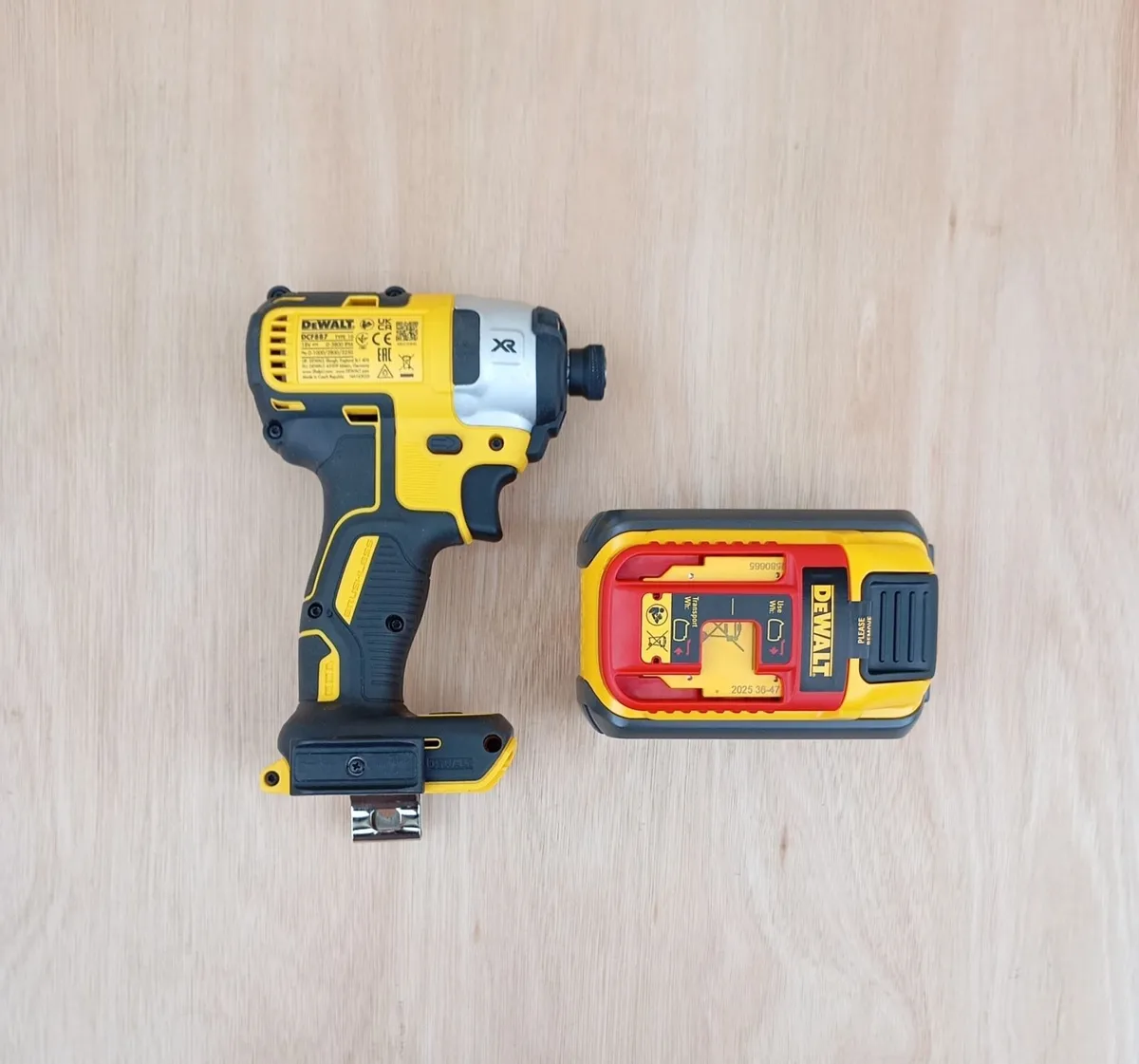 DeWalt Impact Driver & Battery (New) - Image 2