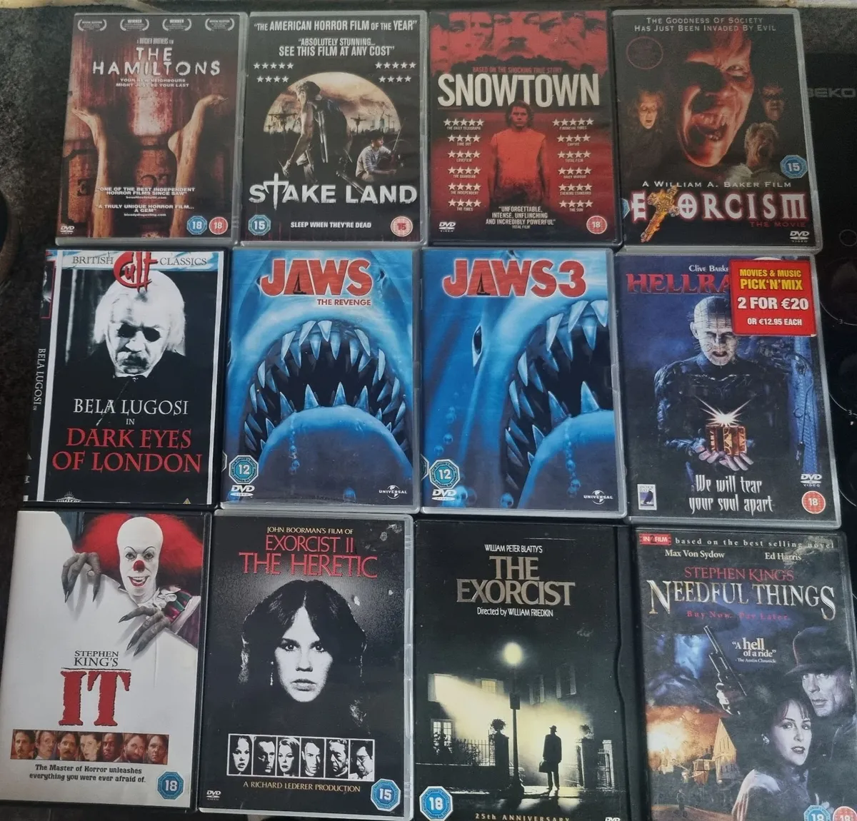 Horror Dvd Collection - Image 1