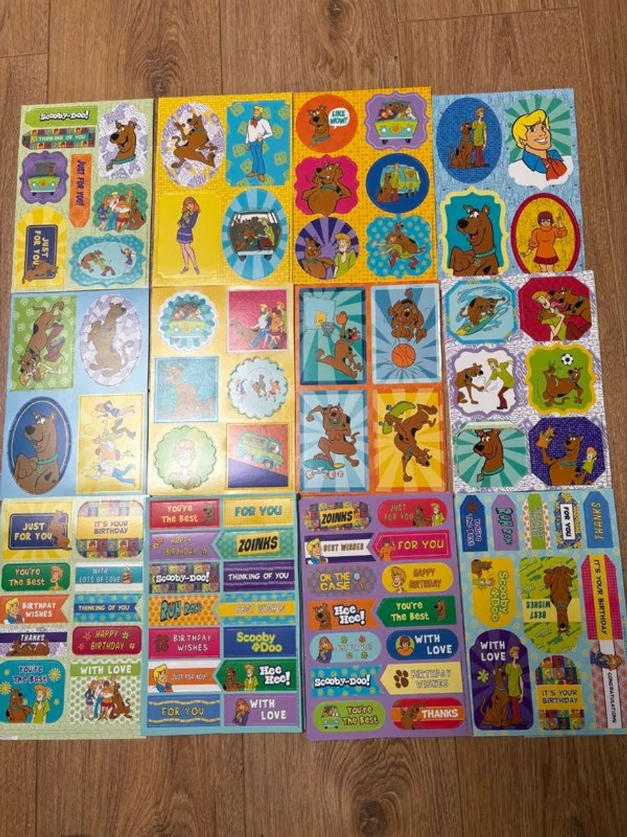 SCOOBY DOO Card Making Supplies - Image 1
