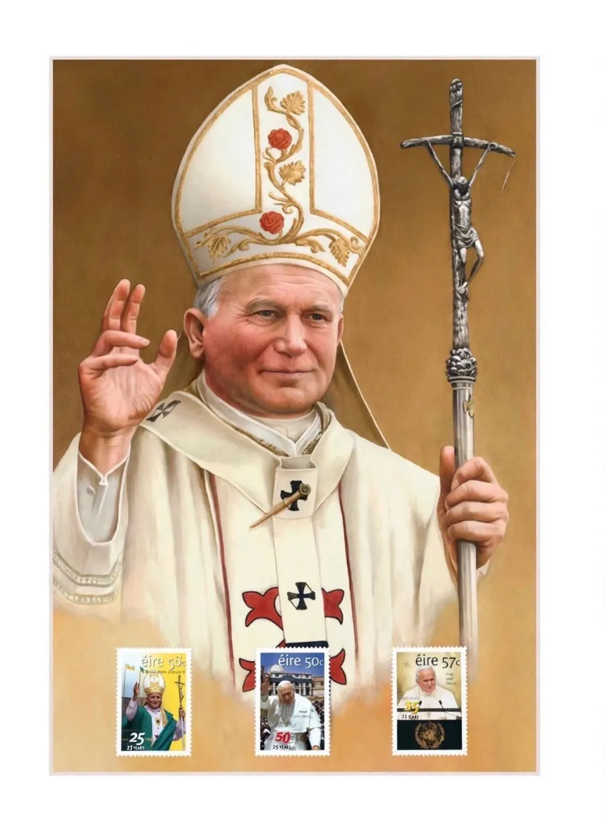 Rare limited edition Pope John Paul Print - Image 1