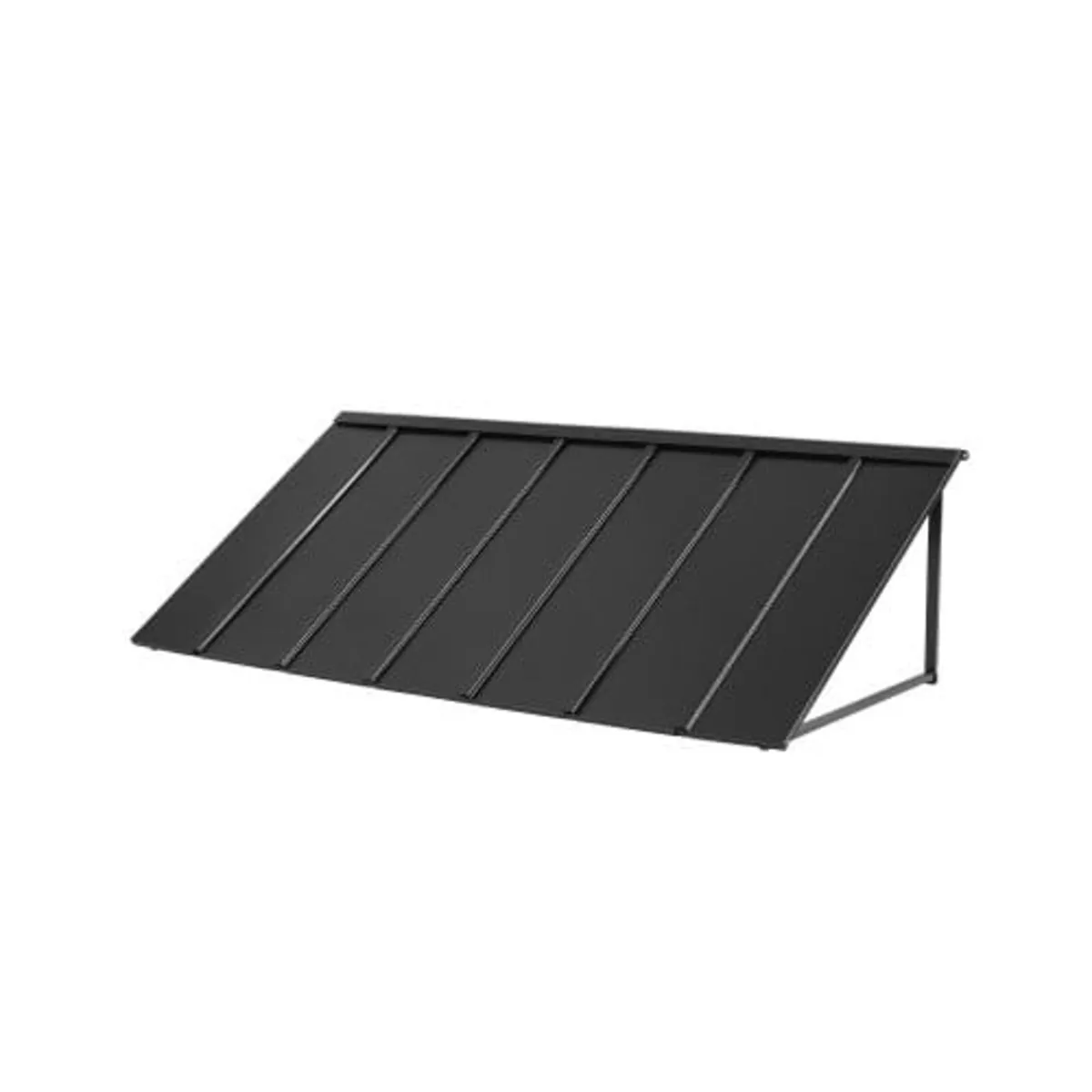 Fixed Metal Awning 80 x 36 in, Window Awning Door - Image 1