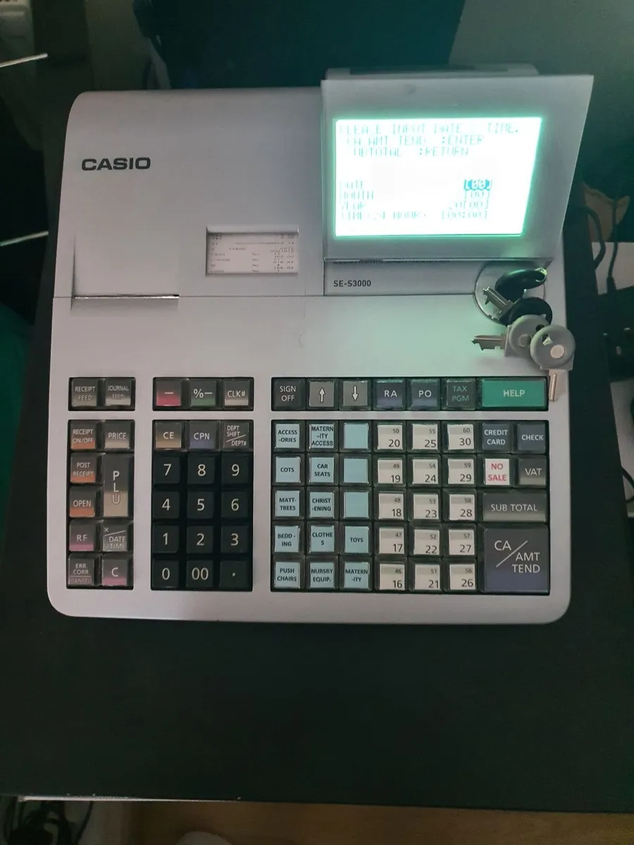 CASIO Electronic Cash Regester/Till - Image 4