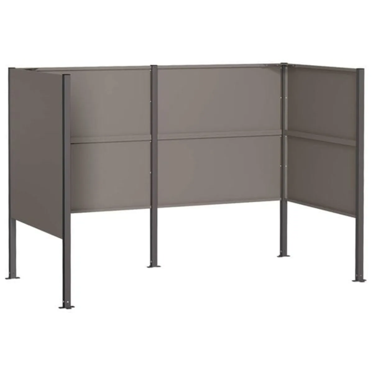 Wheelie Bin Screen 167 x 85 x 113 cm Weathering St - Image 2
