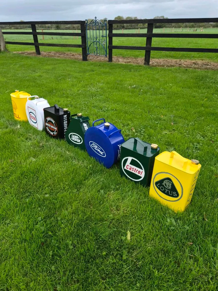 All oil cans  €65 each - Image 1