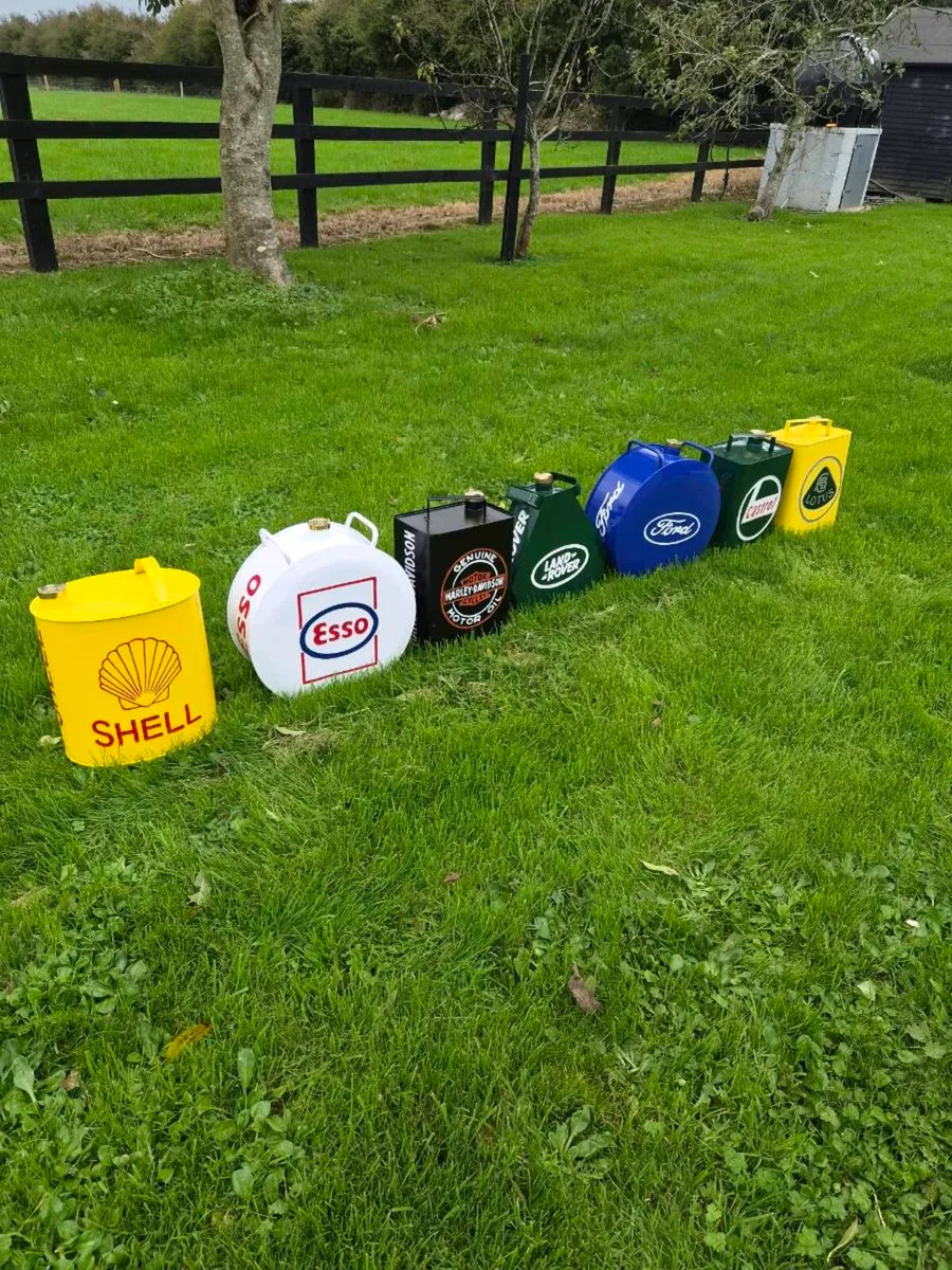 All oil cans  €65 each - Image 2