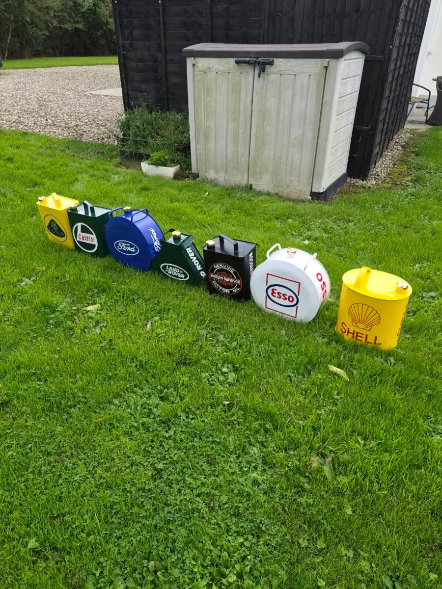 All oil cans  €65 each - Image 3