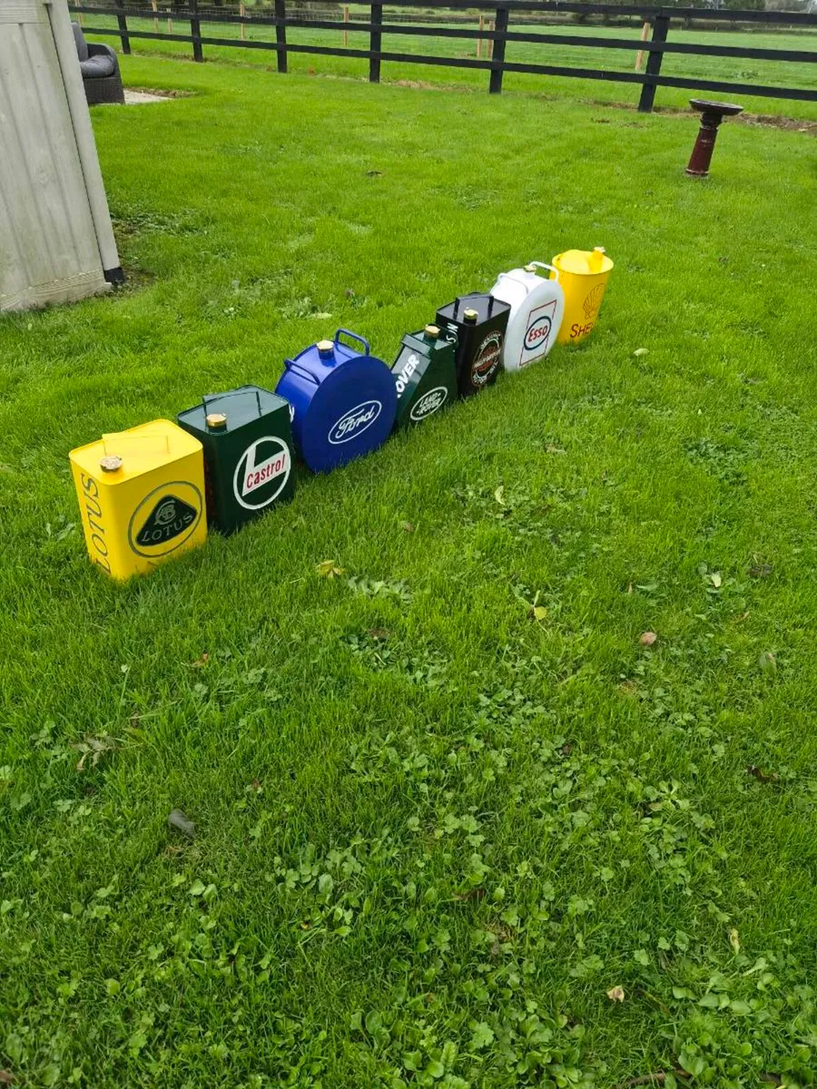 All oil cans  €65 each - Image 4