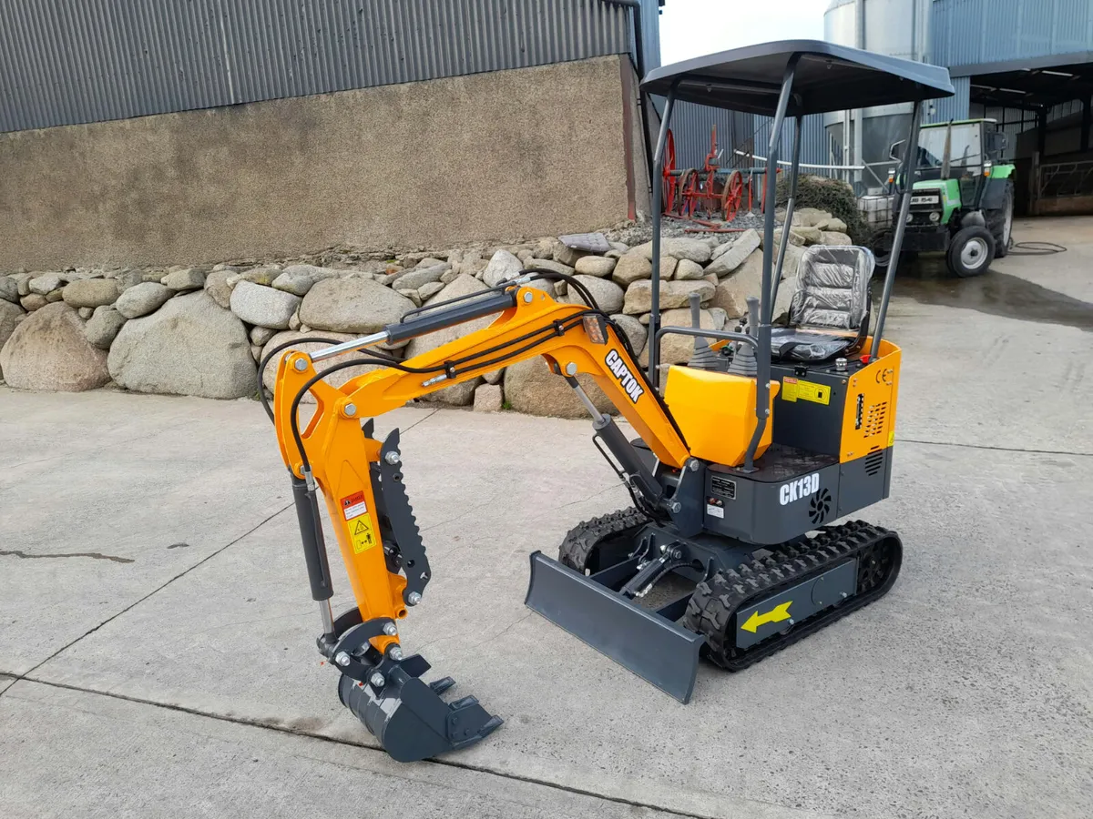 New 1 Ton Mini Digger - Image 1