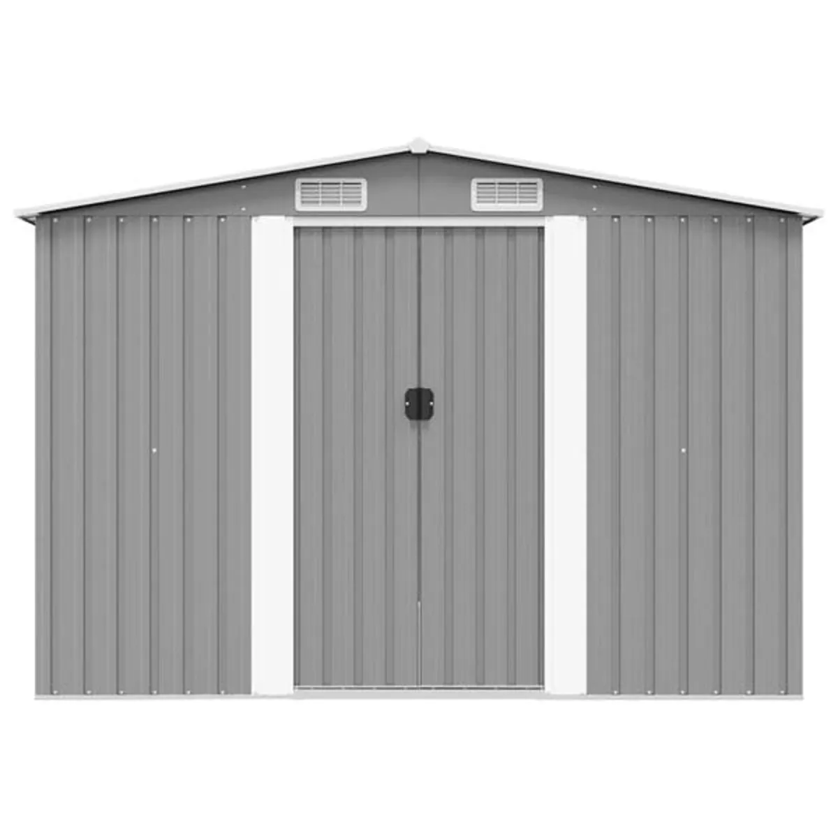 Garden Shed 257x298x178 cm Metal Grey

Description - Image 4