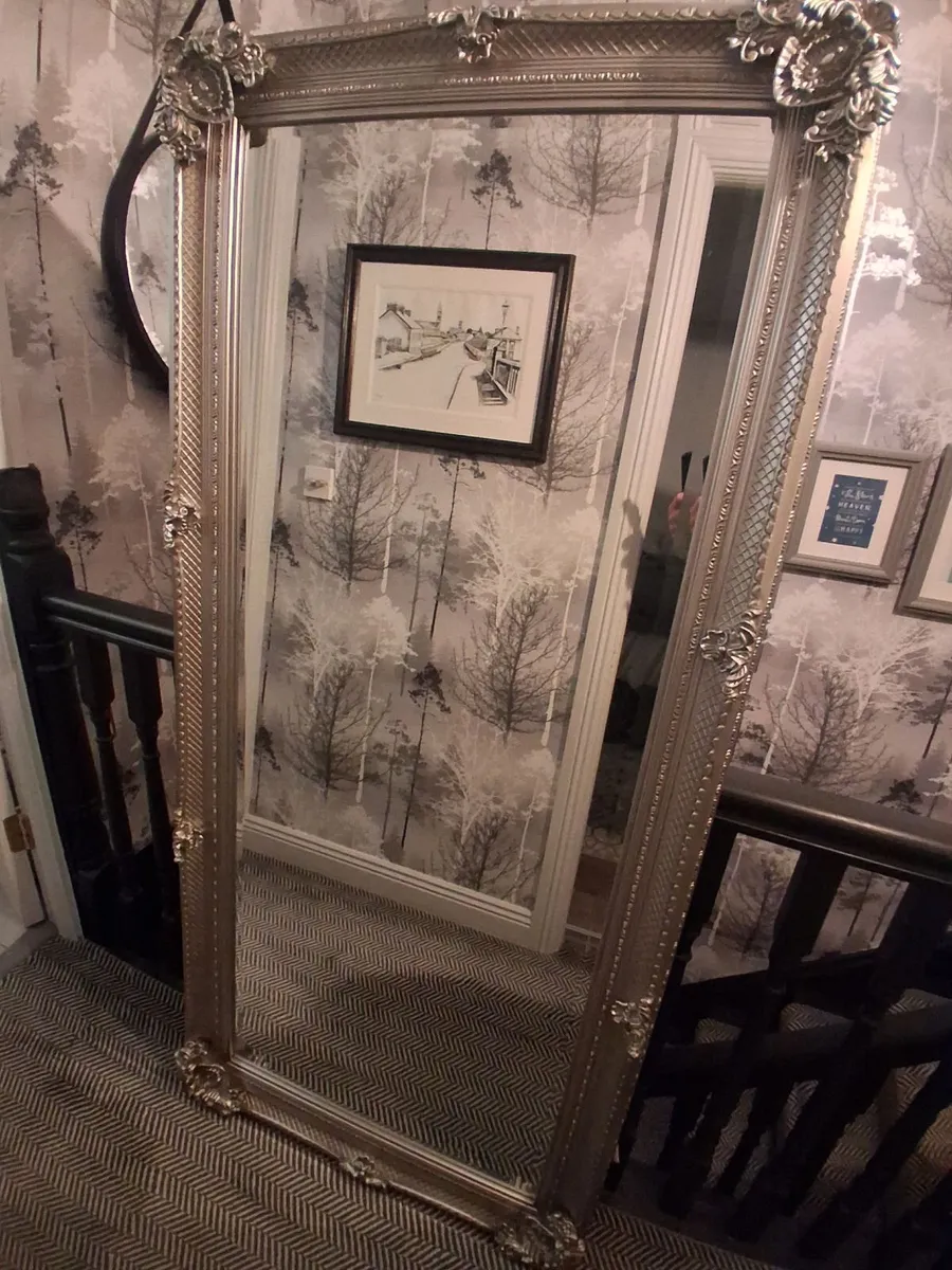 Full length ornate mirror - Image 1