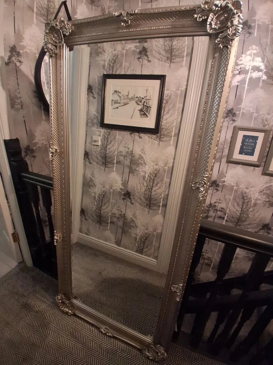 Full length ornate mirror - Image 2