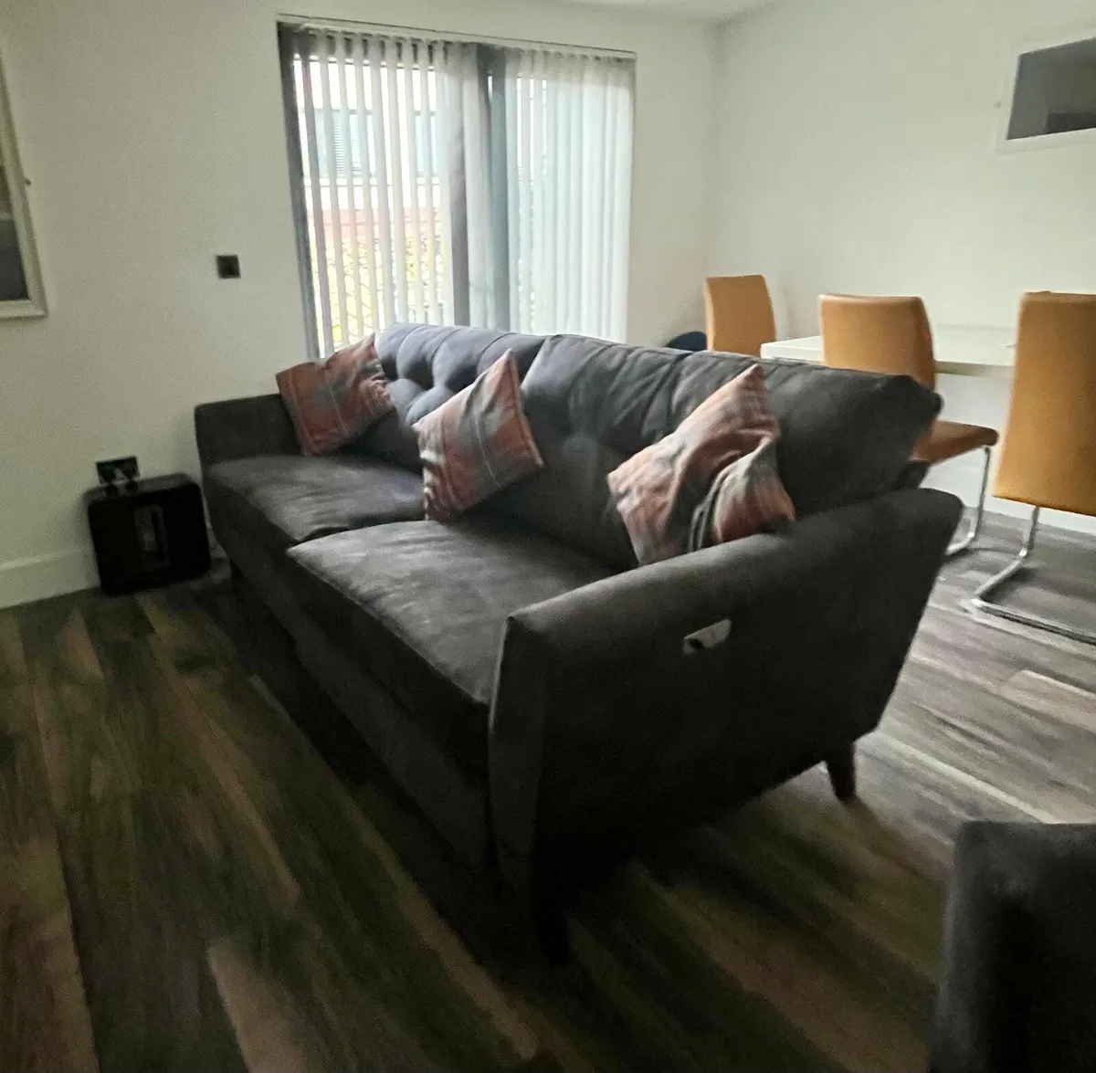 Reclining sofa and chair - Image 4
