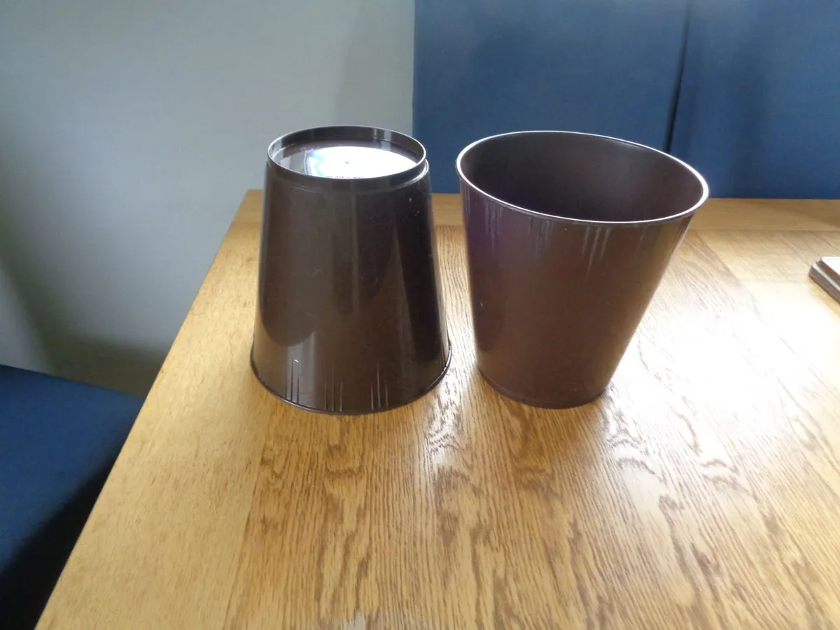Plastic Dust Bins x 2 for Sale - Image 3