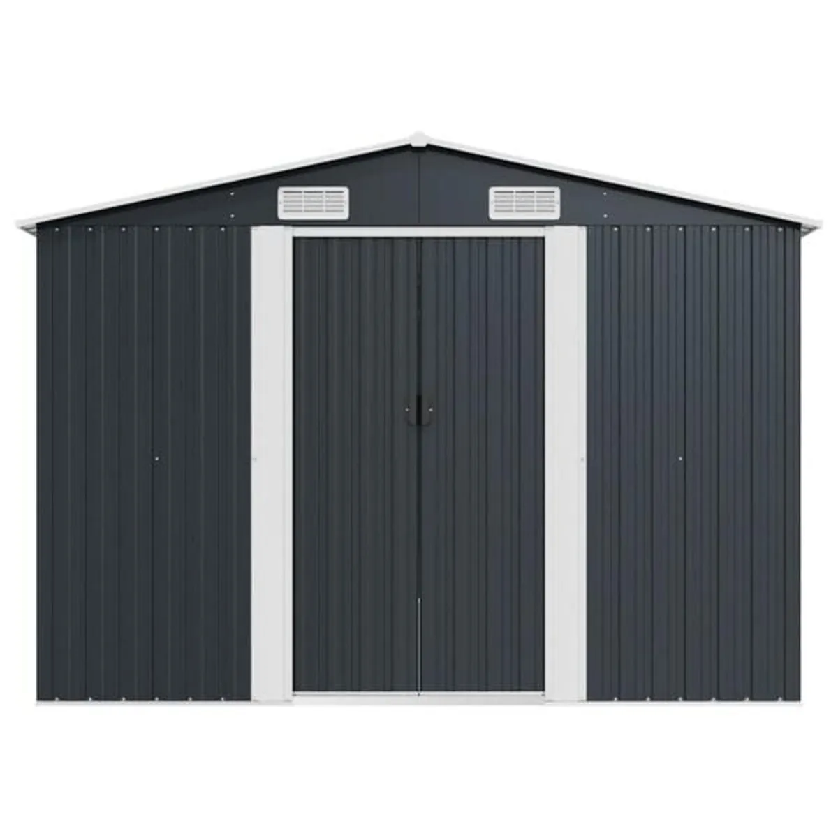 Garden Shed 257x392x181 cm Metal Anthracite

Descr - Image 4
